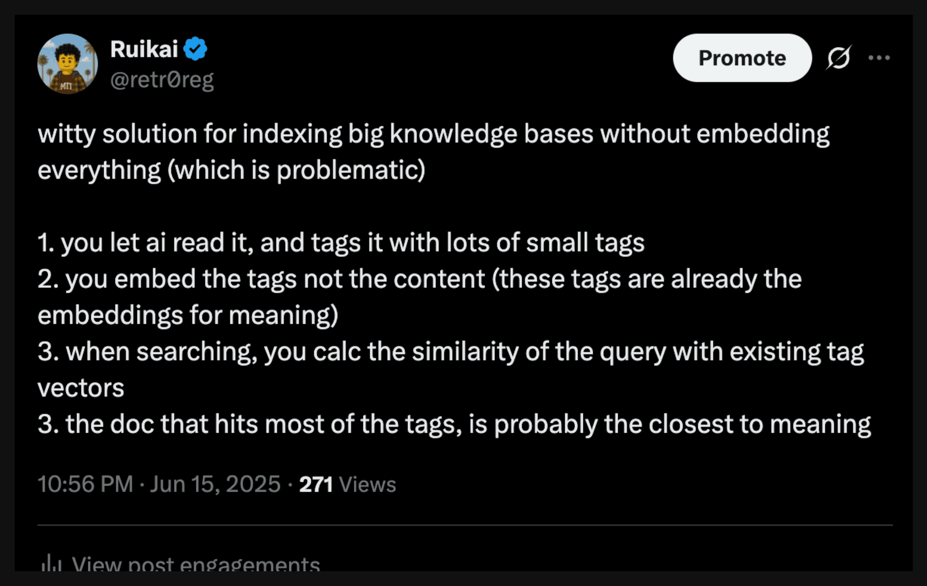 TagRAG concept tweet